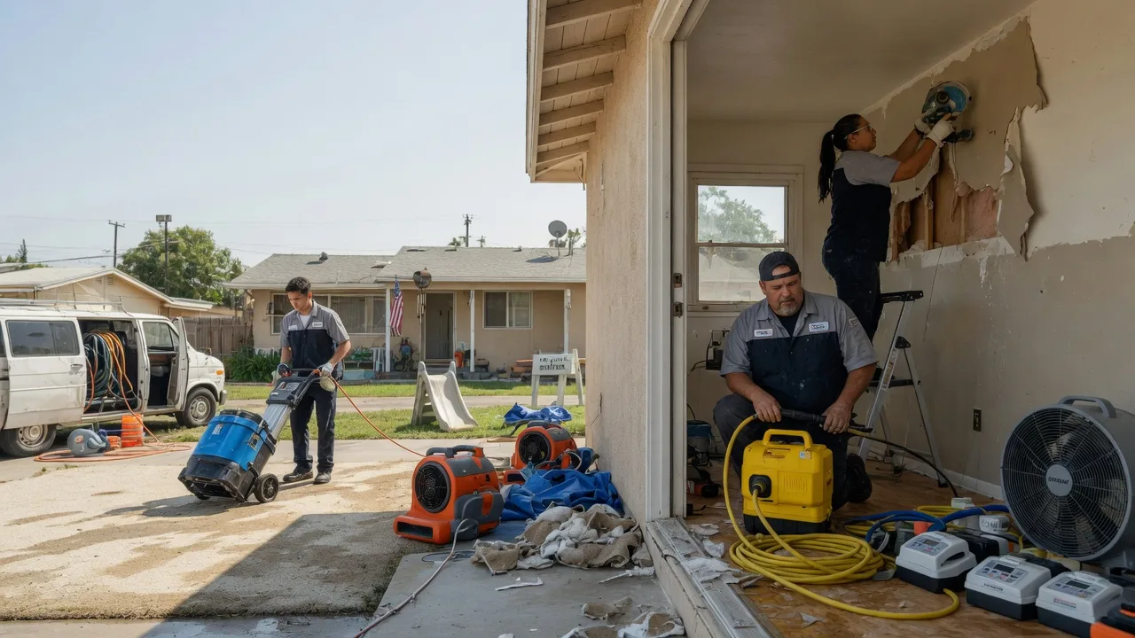 Water Damage Restoration in Paris Crossing, IN near me